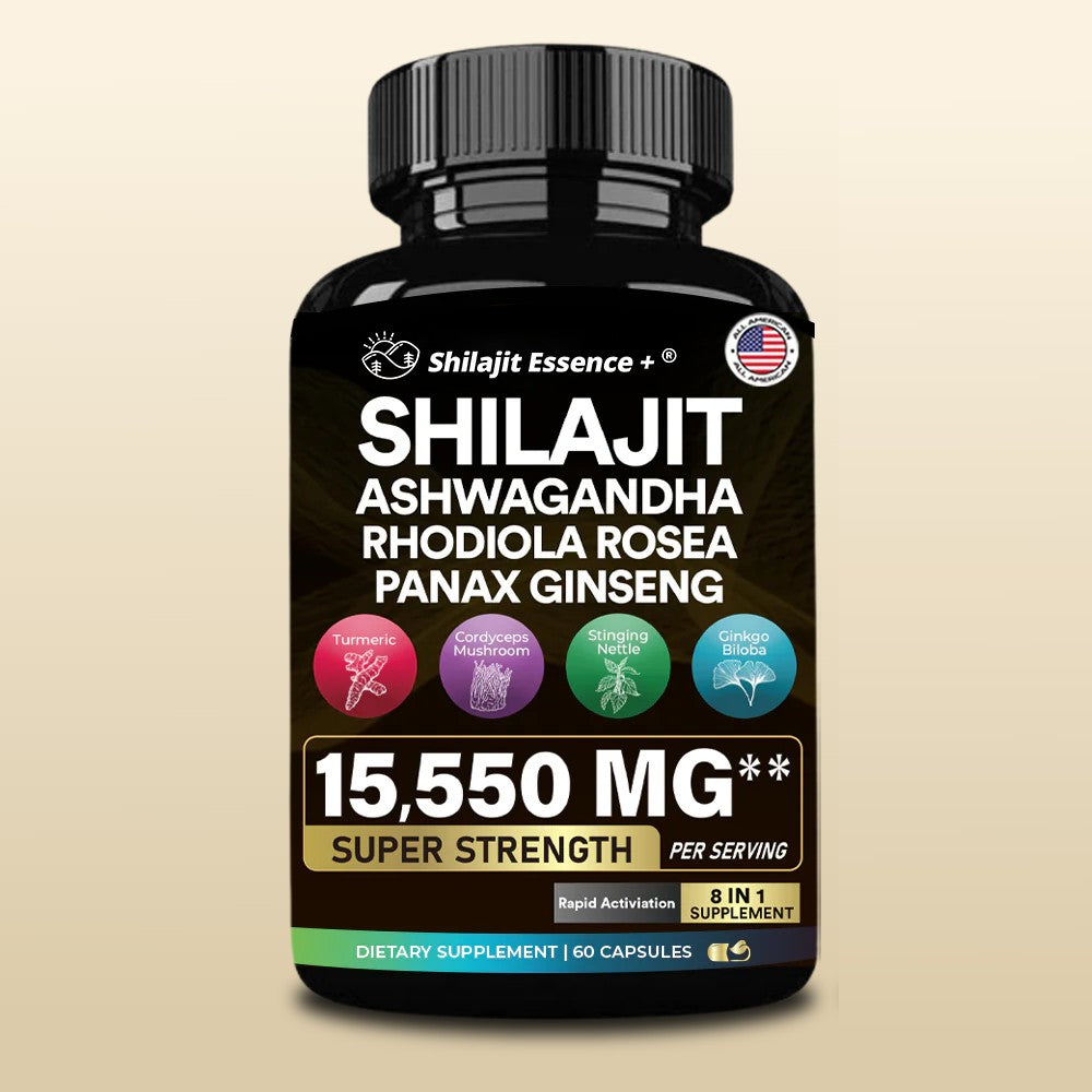 Shilajit Capsules 8-in-1 (15,550 mg)