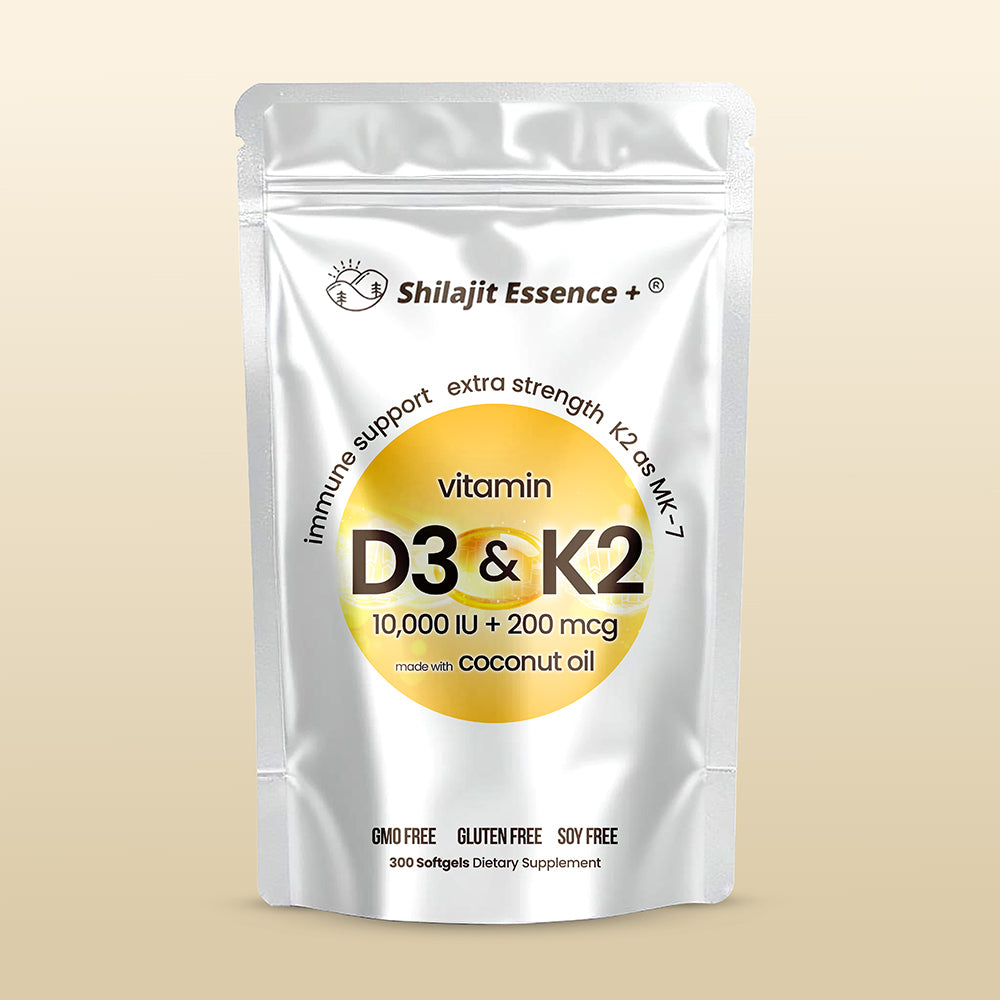 Vitamin D3 K2 Supplement Softgels