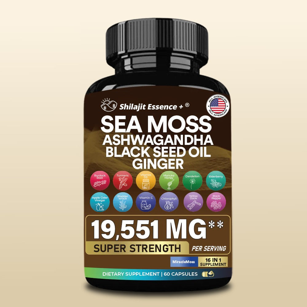 Sea Moss Capsules 16-in-1 (19,551 mg)