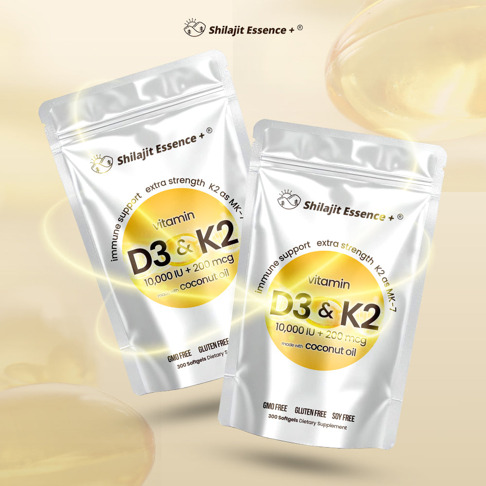 Vitamin D3 K2 Supplement Softgels