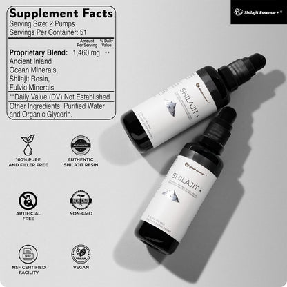 [SOLD OUT] Rapid Activating Shilajit Mineral Drops