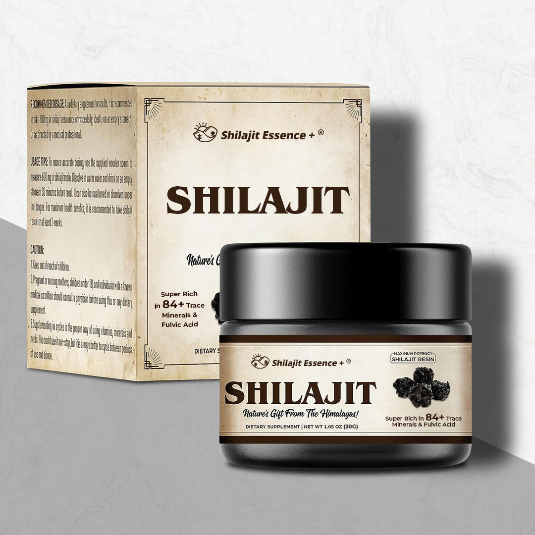 Grade A Himalayan Shilajit Resin | Natural Energy Supplement | 30g, 90 servings