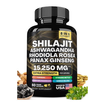 Shilajit Essence™ Bundle: Sea Moss 16-in-1 + Shilajit 8-in-1